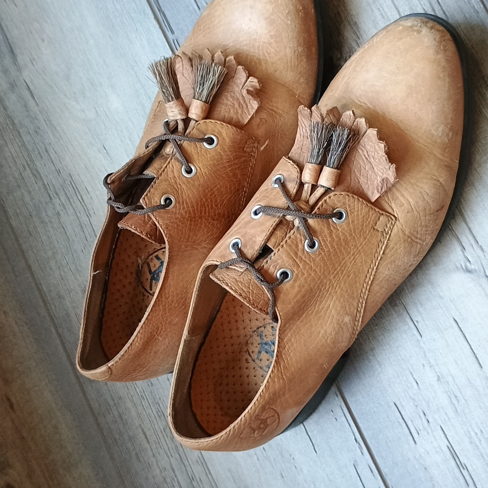 Ariat Jamie Kiltie tassel brogue Oxford shoes women’s size 8 - Picture 9 of 9